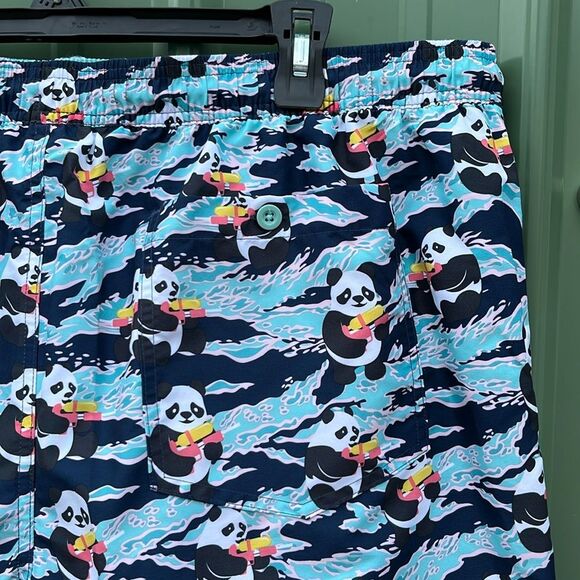 Men's Elastic Waist Swim Trunks Shorts 6" Inseam Beach Vacation 2-Pack Size 2XL - Picture 5 of 5